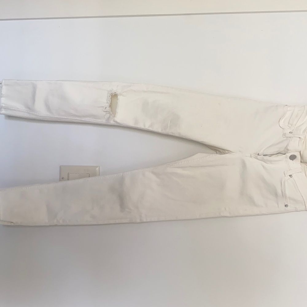White AllSaints jeans